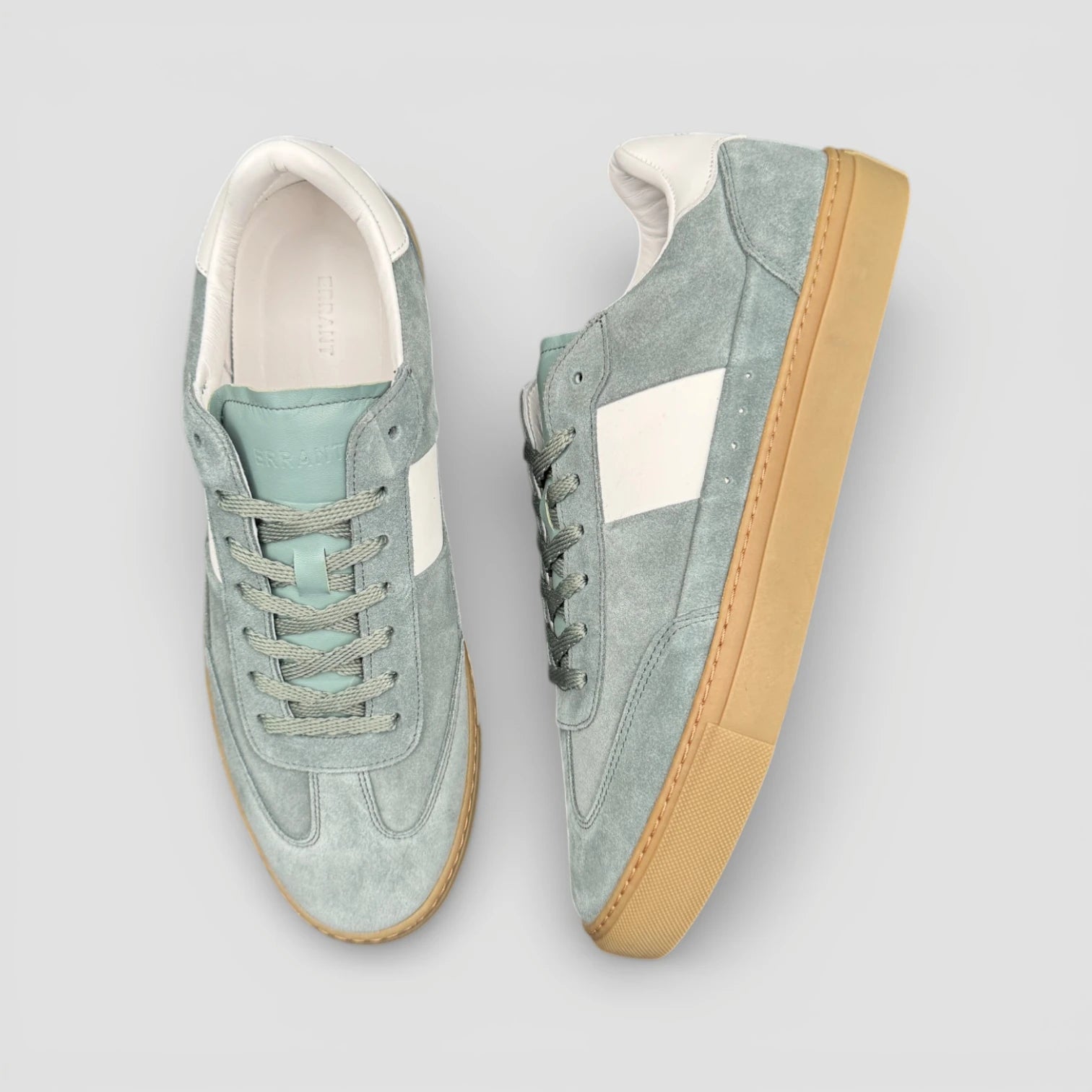 Lux Court Sneaker - Steel Green