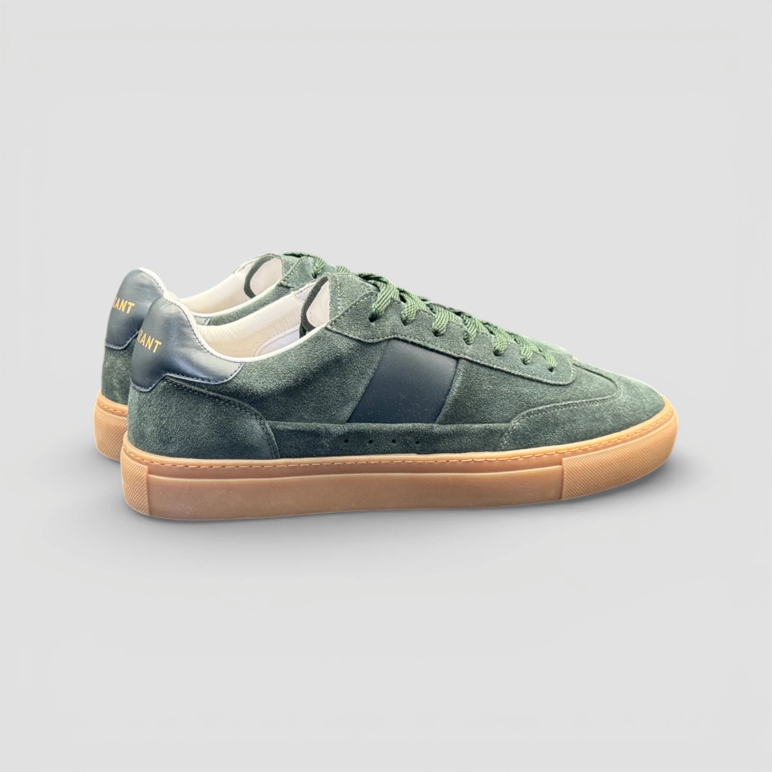 Lux Court Sneaker - Bottle Green