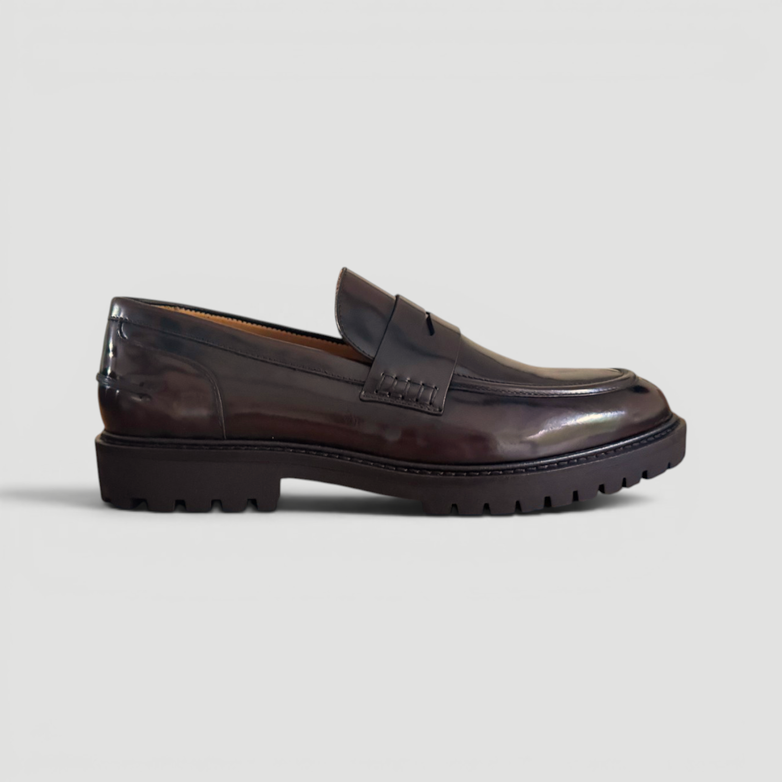 Penny Loafer Modern - Maroon