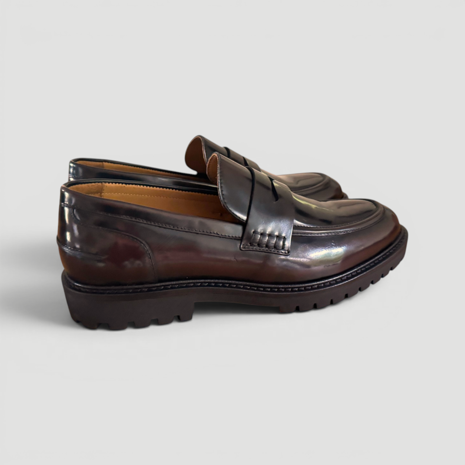 Penny Loafer Modern - Maroon