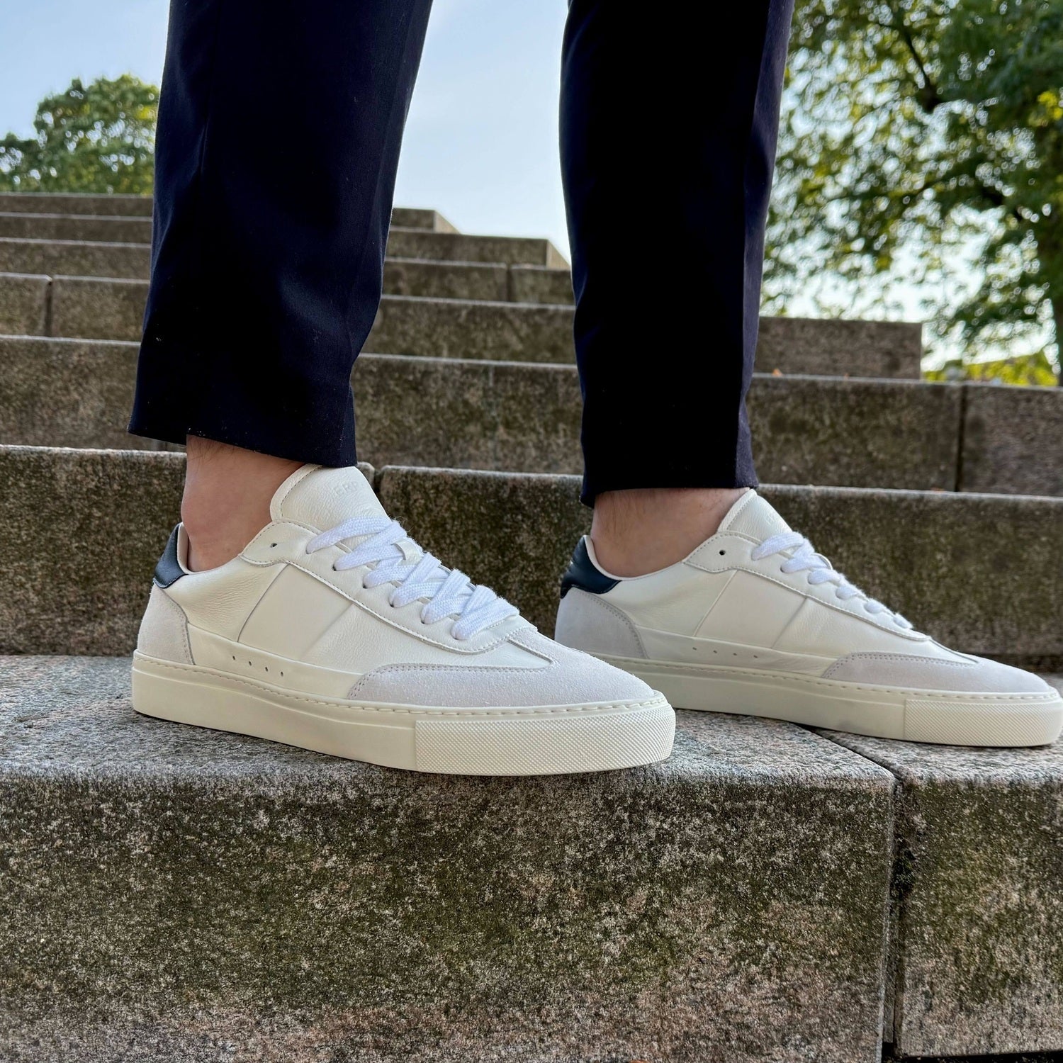 Lux Court Sneaker - Off White
