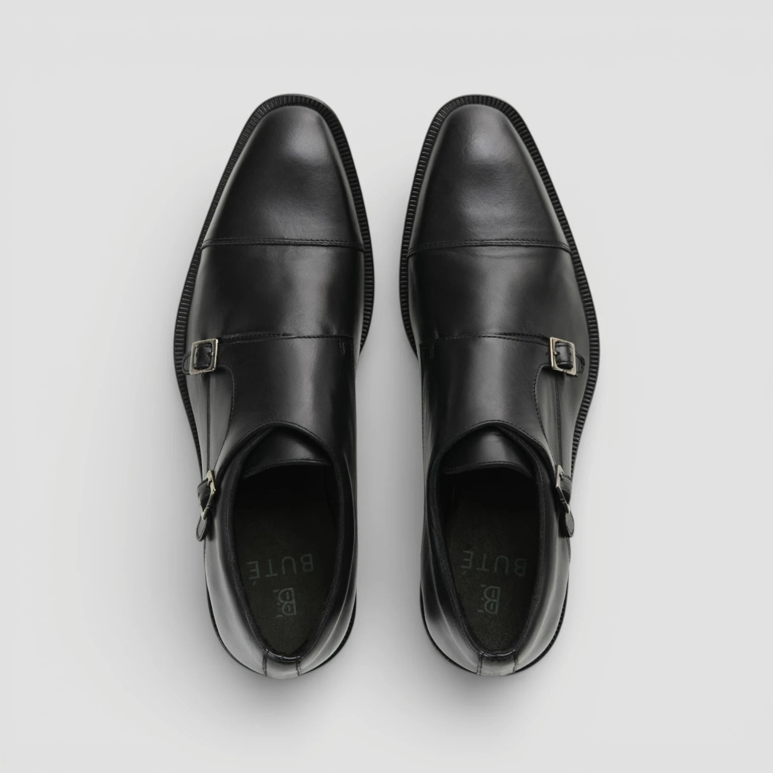 Monk Strap Shoe - Condotti Black