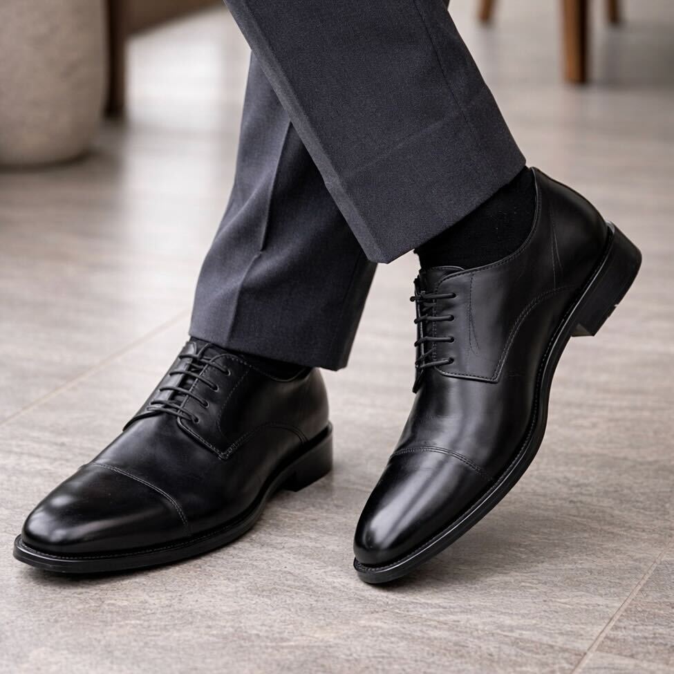 Oxford Shoe - Condotti Black