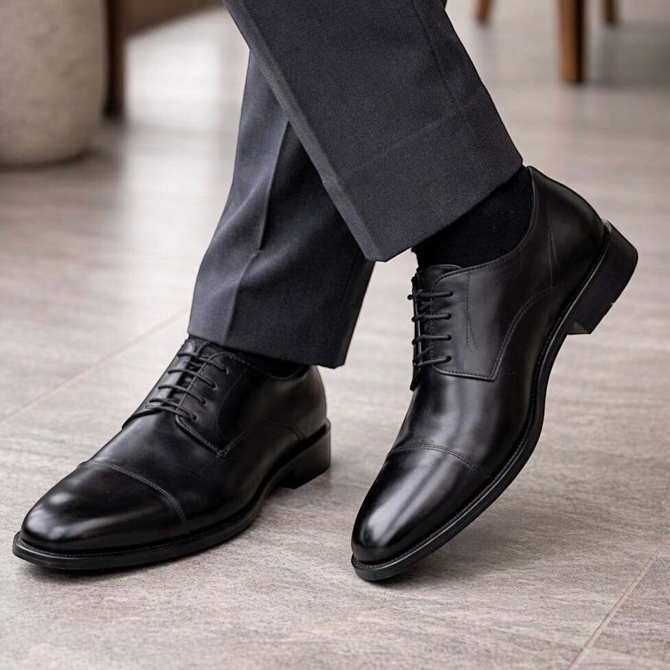 Oxford Shoe - Condotti Black