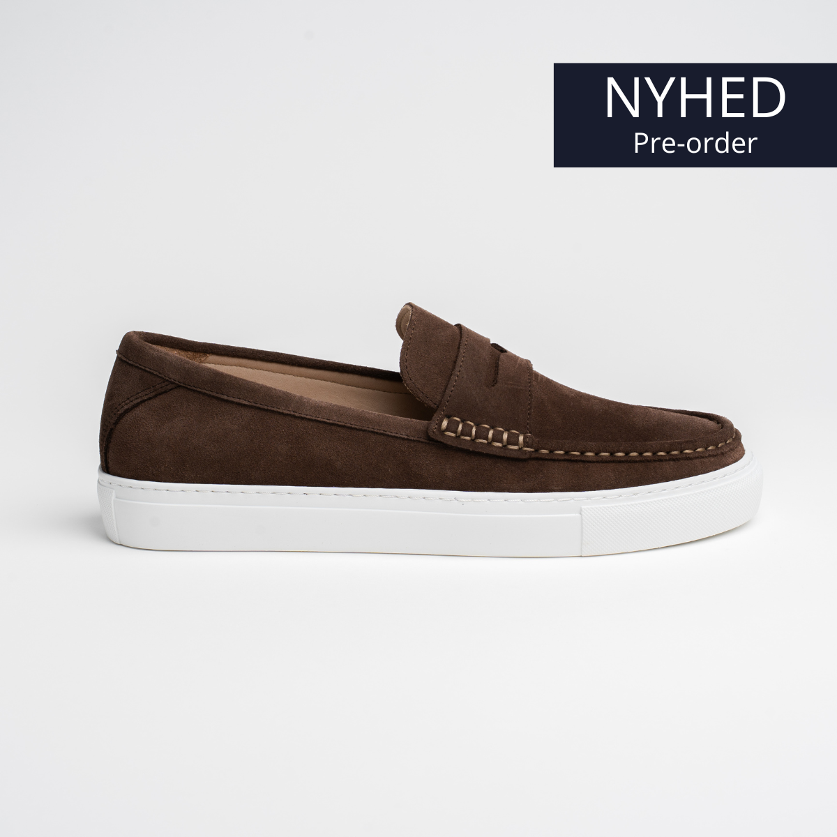 Penny Loafer Sneaker - Coffee Brown