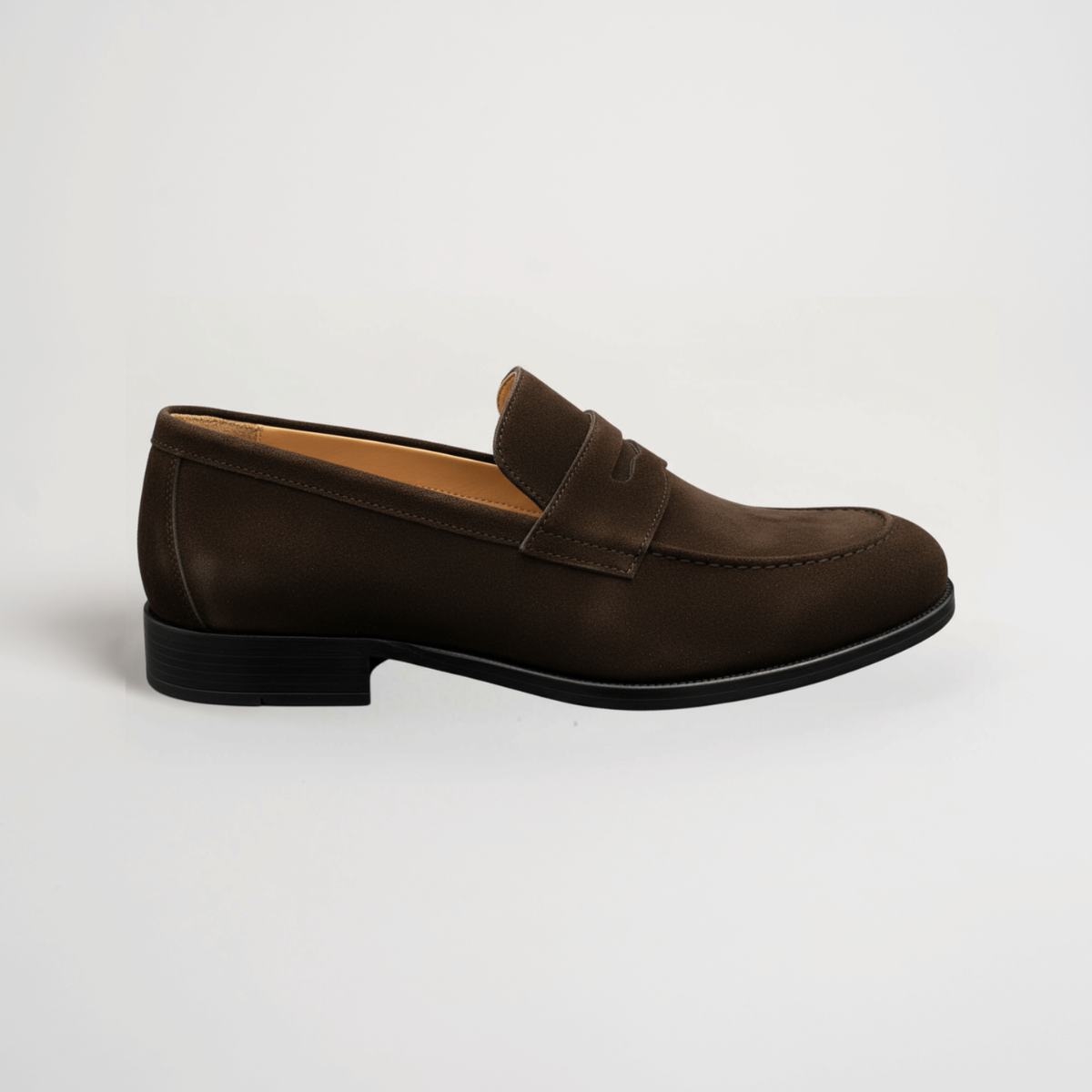Penny Loafer Classic - Brown Suede