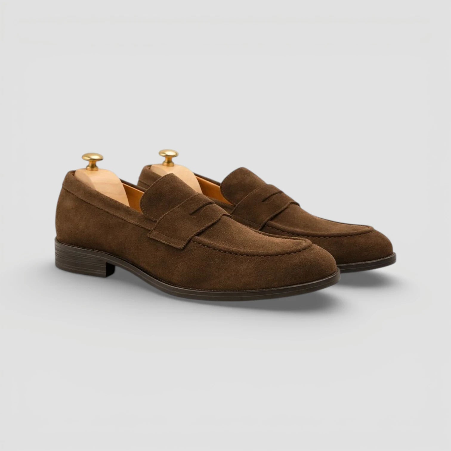 Penny Loafer Classic – Wildleder Braun