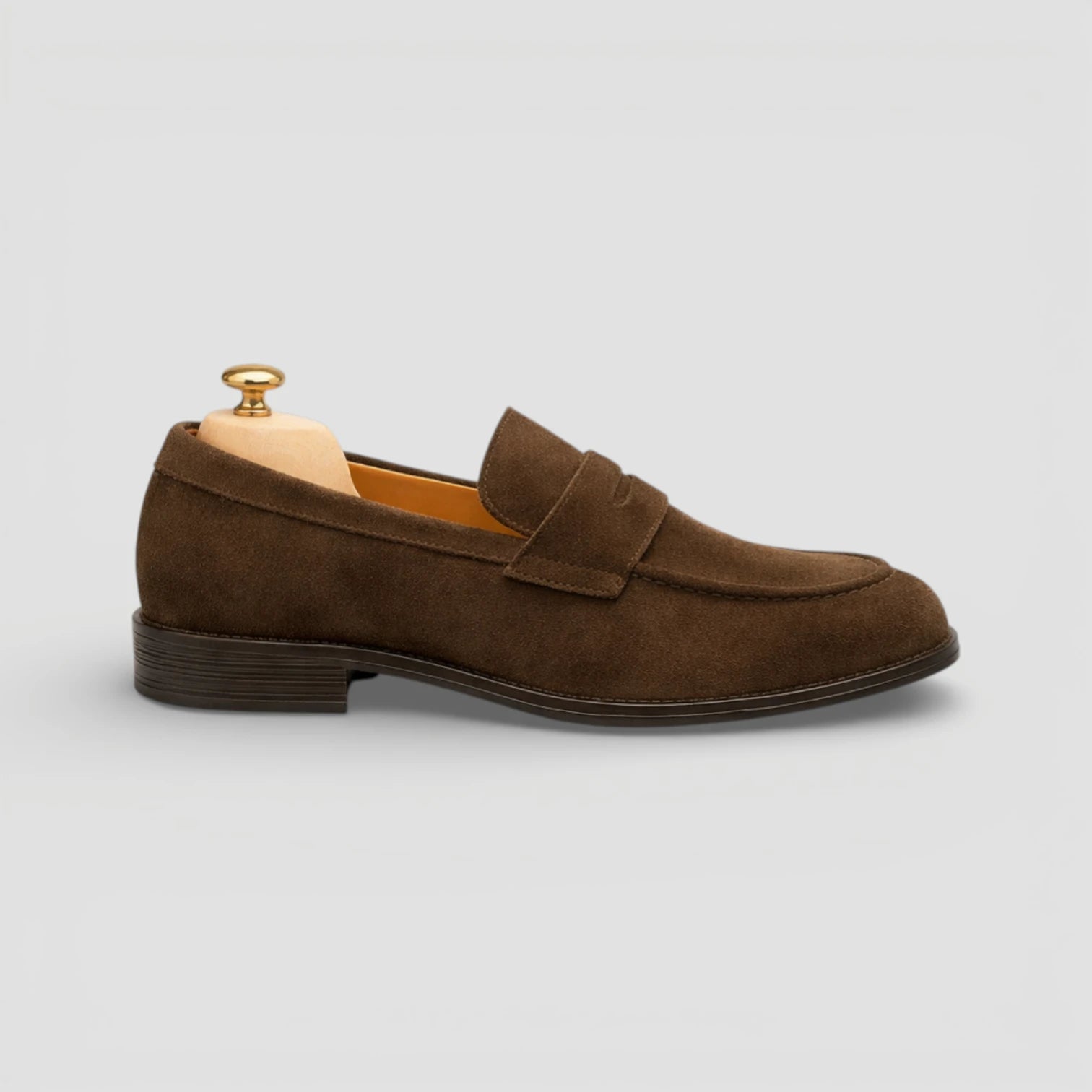 Penny Loafer Classic - Brown Suede