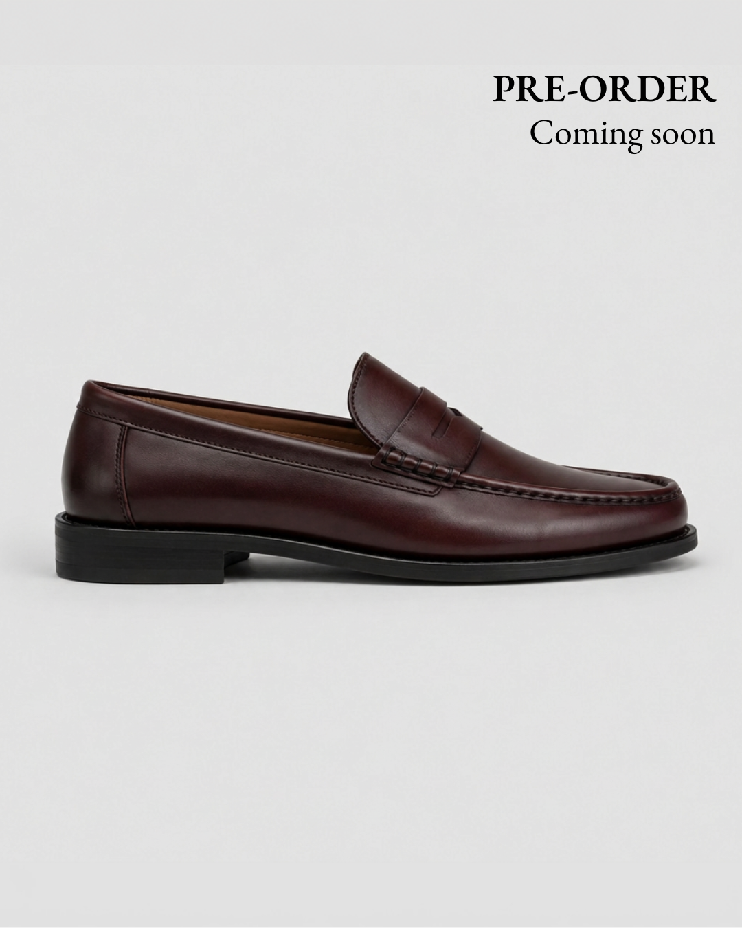 Penny Loafer Signature - Maroon