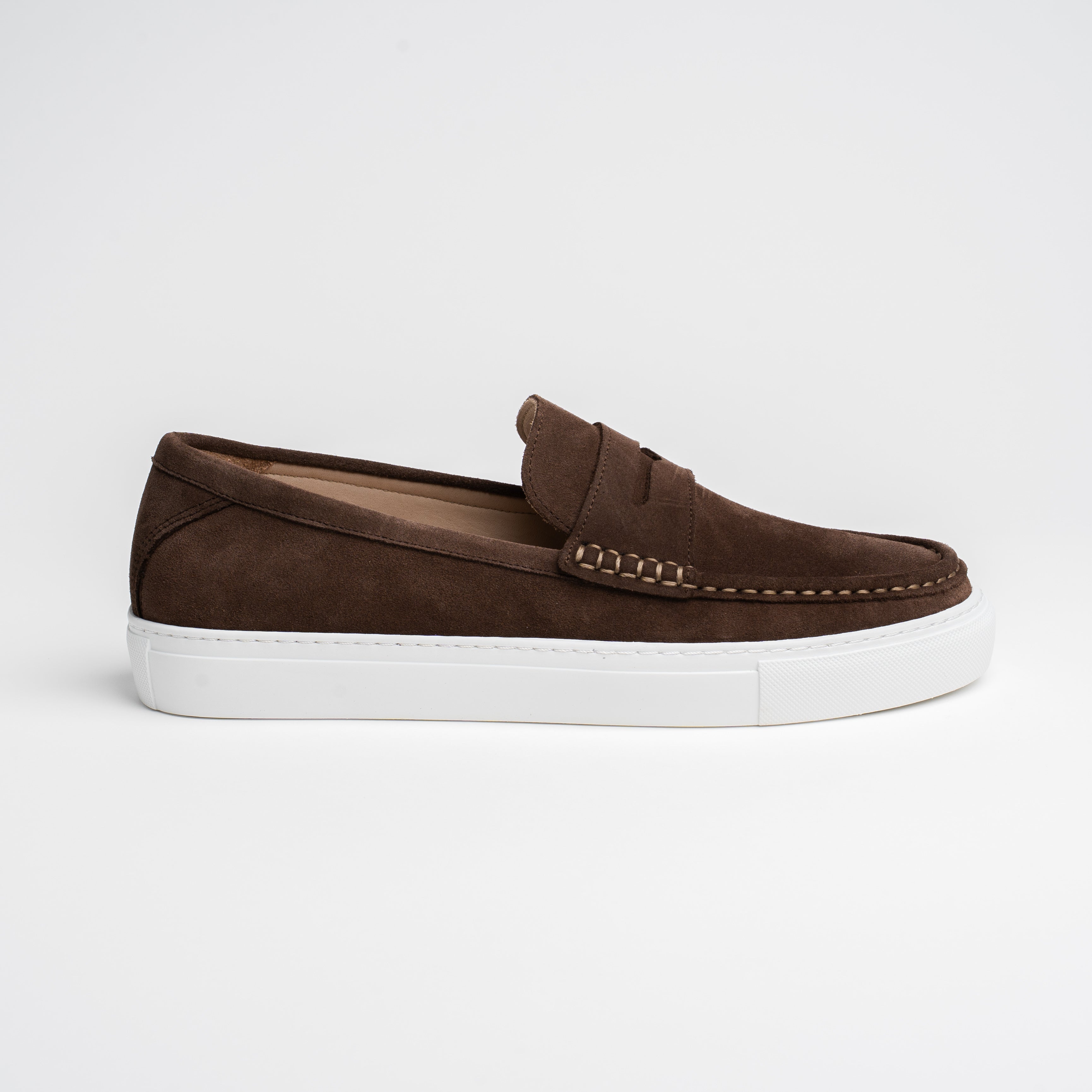 Penny Loafer Sneaker - Coffee Brown