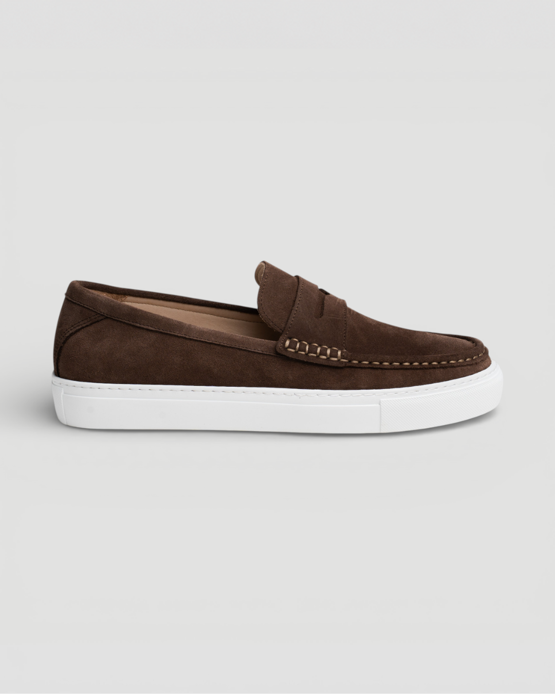 Penny Loafer Sneaker - Coffee Brown