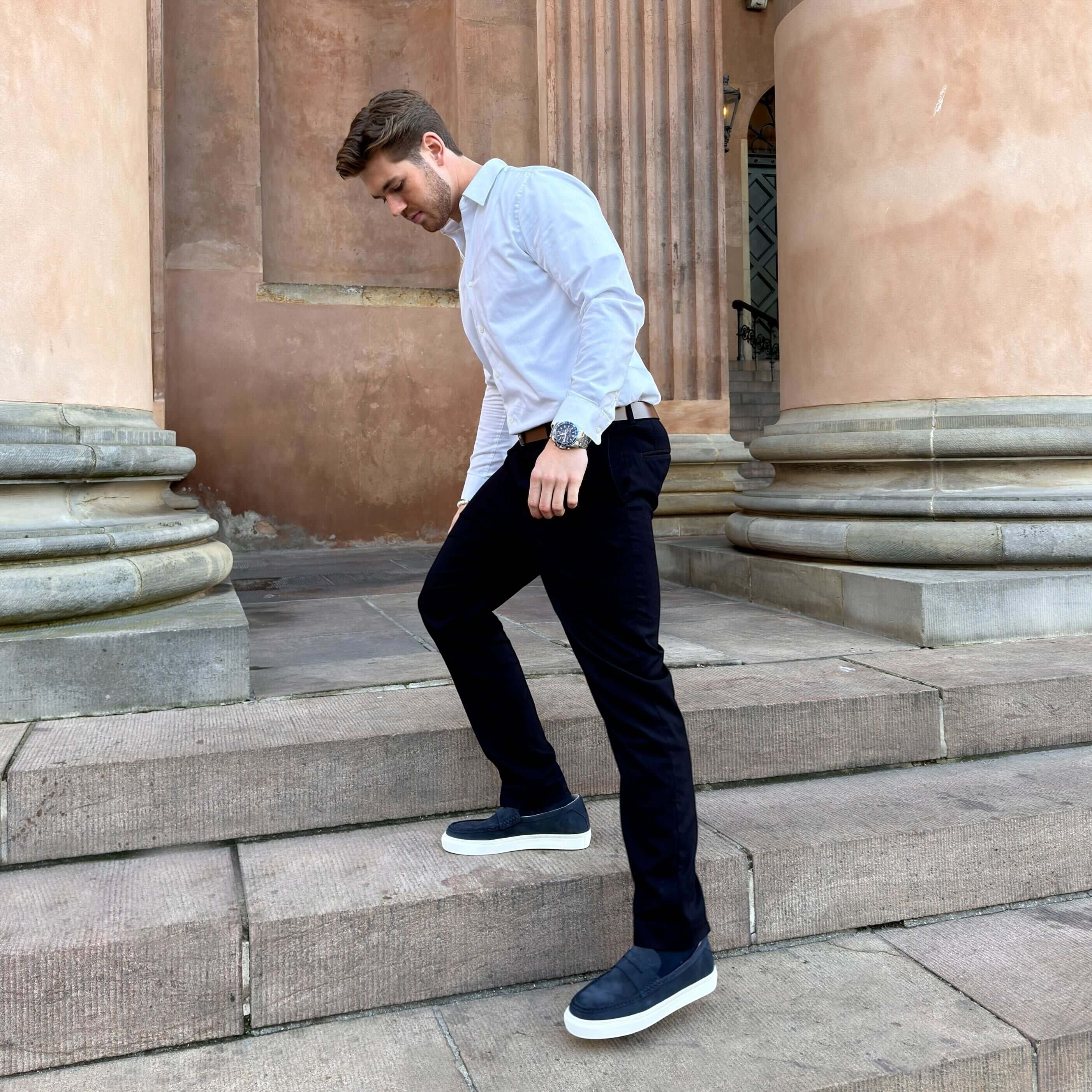 Penny Loafer Sneaker - Navy