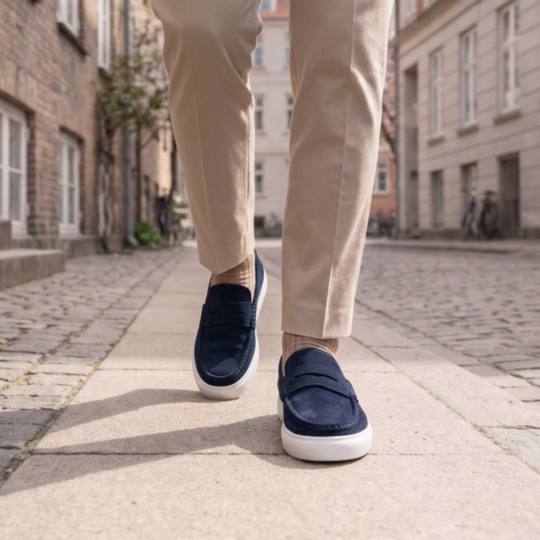 Penny Loafer Sneaker - Navy