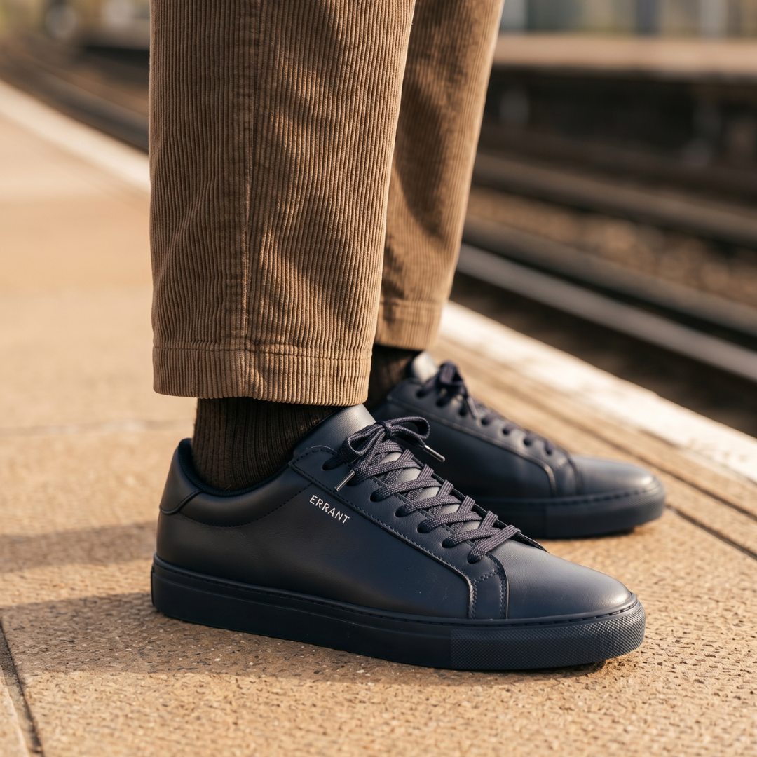 Essential Sneaker – All Navy