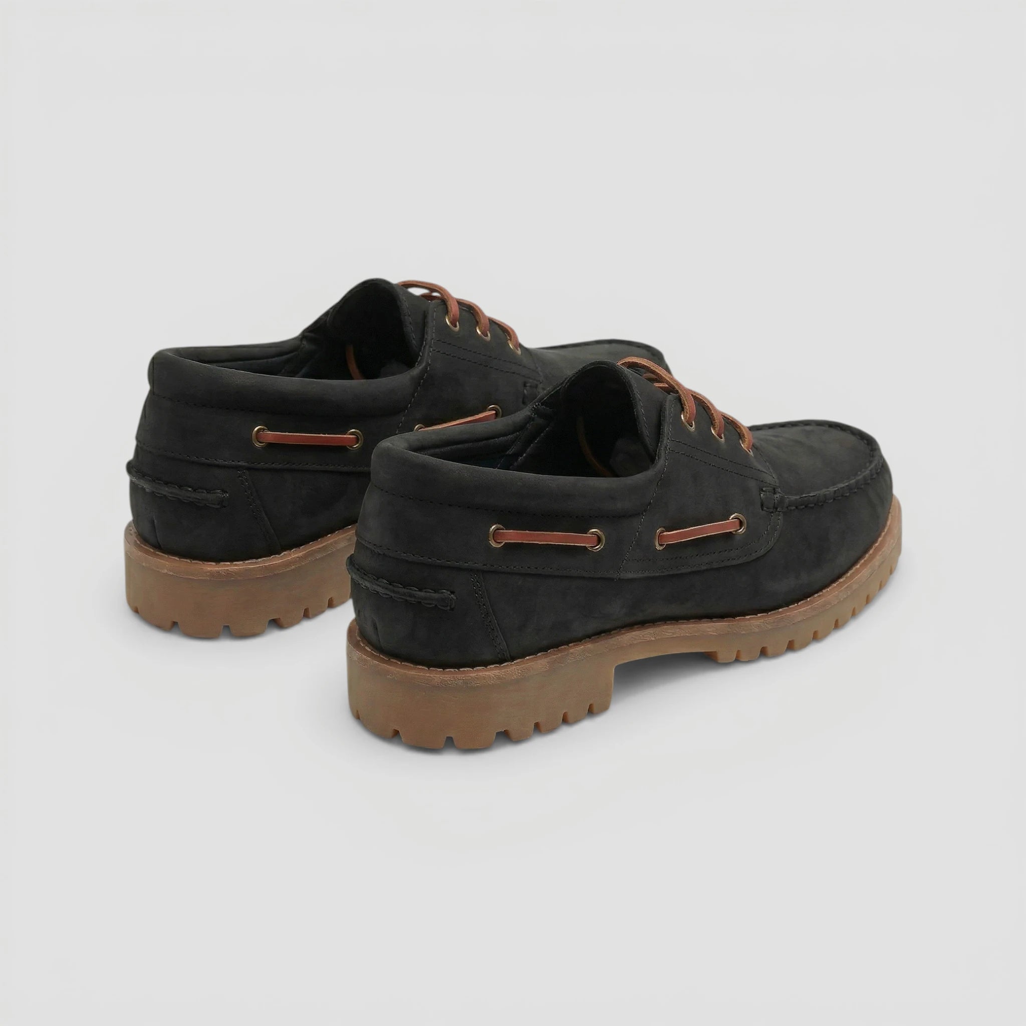 Boat Shoe - Black Nubuck