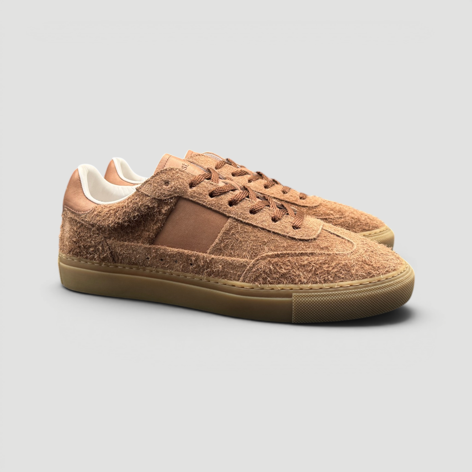 Lux Court Sneaker - Fluffy Rust