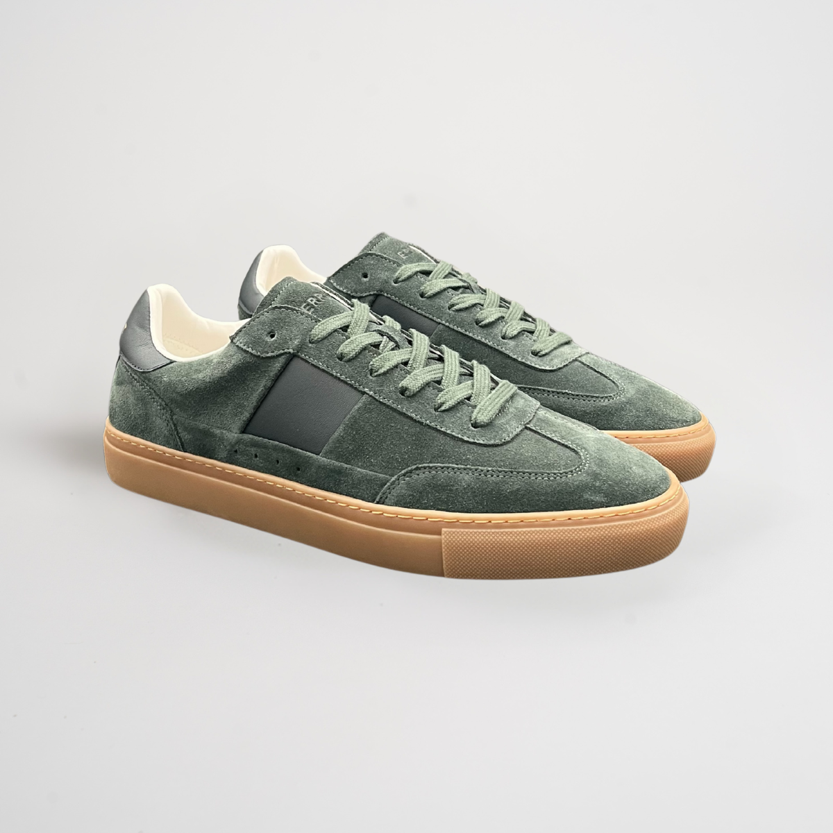 Lux Court Sneaker - Bottle Green