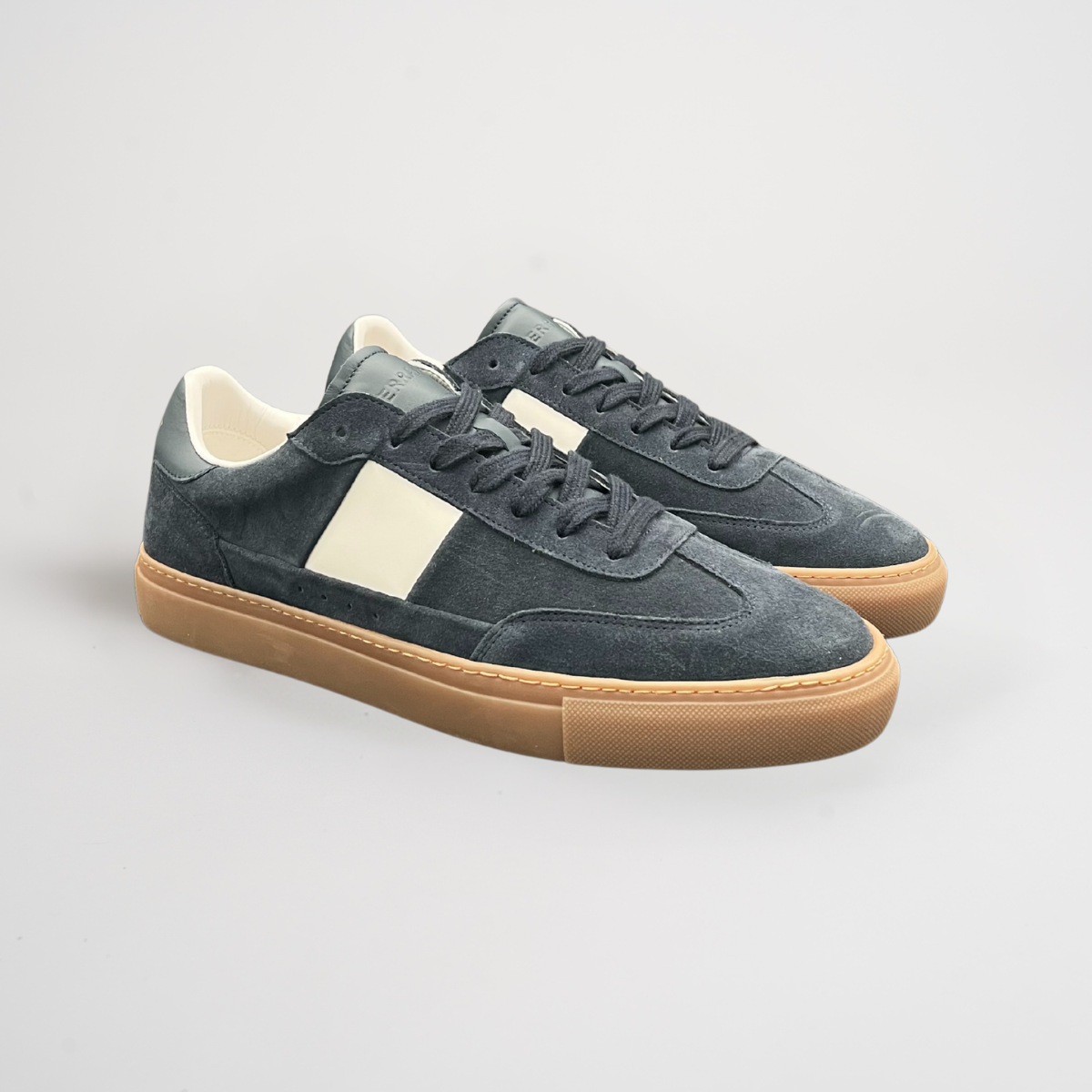 Lux Court Sneaker - Navy Blue