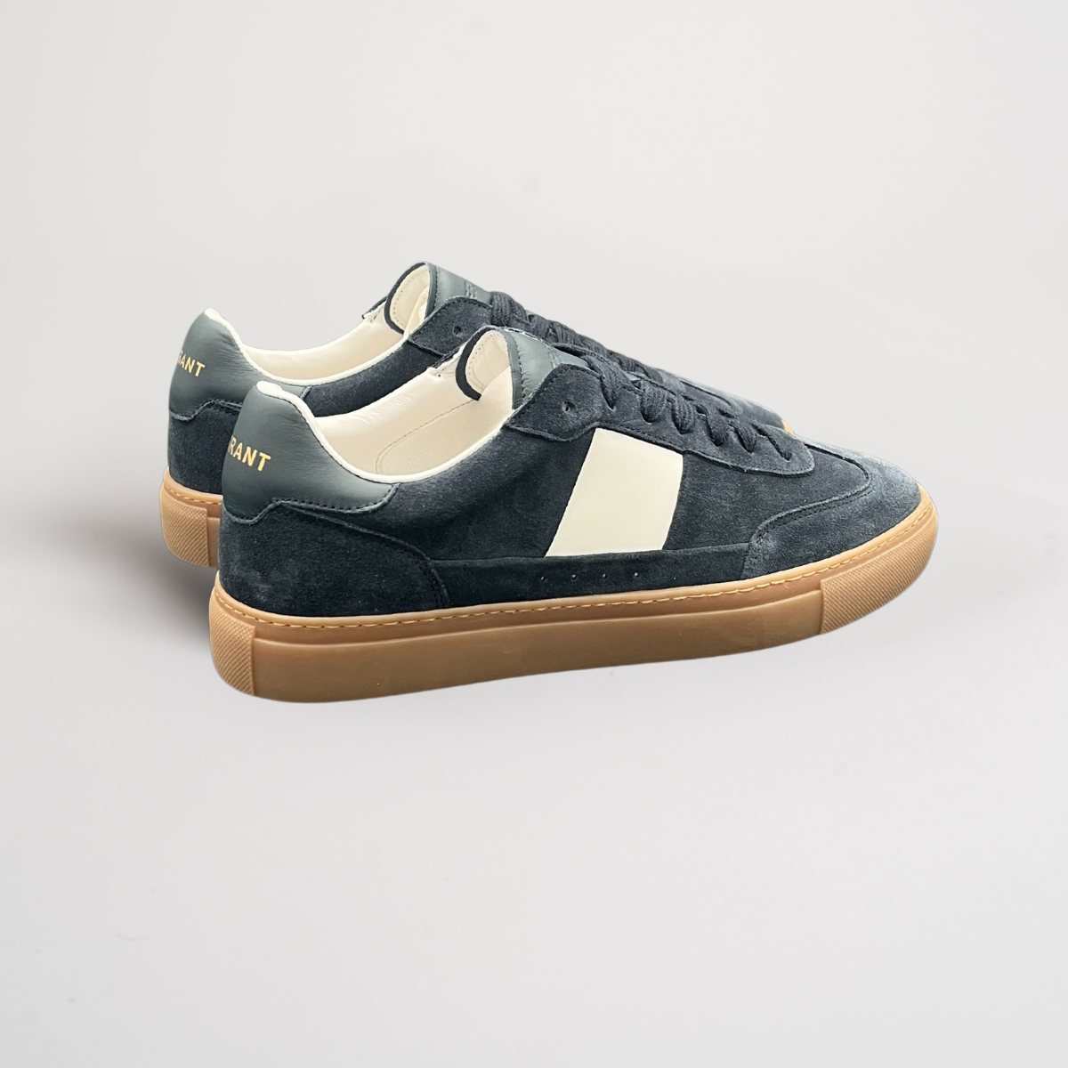Lux Court Sneaker - Navy Blue