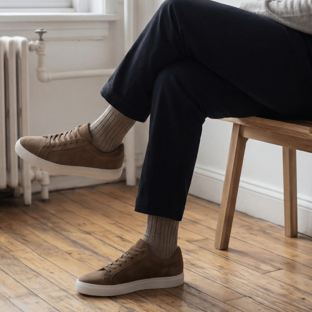 Essential Sneaker - Walnut