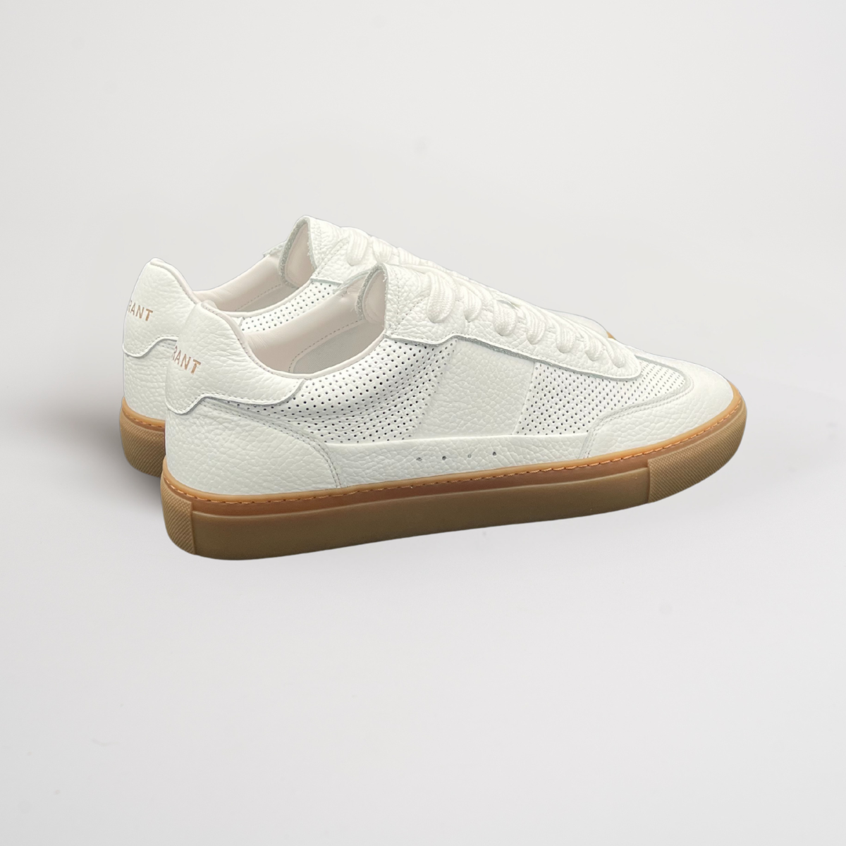 Lux Court Sneaker - White Gum