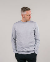 T-shirt - Langærmet - Grey