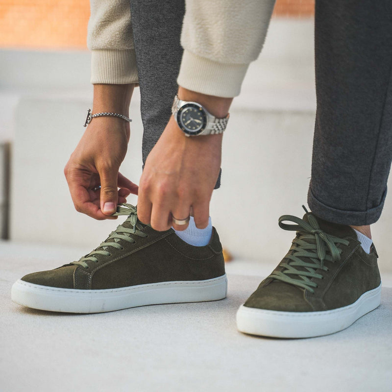 Essential Sneaker - Olive (Herre)